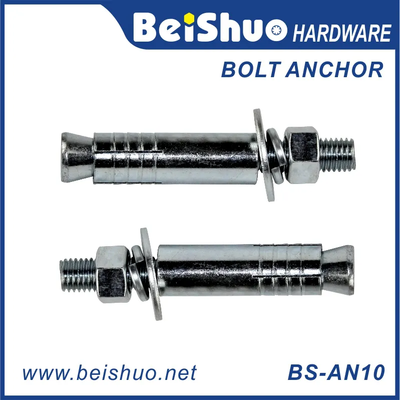 BS-AN10 M6x50 carbon steel bolt anchor with elevator heavy objects fasteners anchor