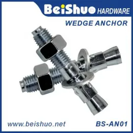 BS-AN01-D M16 Carbon steel Zinc plated provides strong  wedge anchor