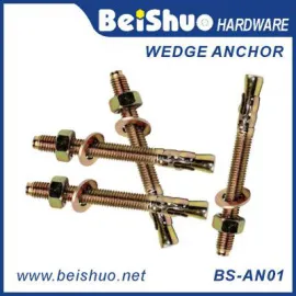 BS-AN01-G M6 custom Carbon steel wedge anchor