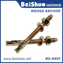 BS-AN01-G M20 Carbon steel Bearing Wedge anchor
