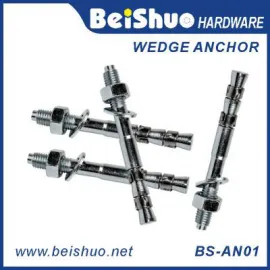 BS-AN01 H M6 Carbon steel plain provides strong wedge anchor