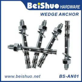 BS-AN01 H M8 Carbon steel plain provides strong wedge anchor