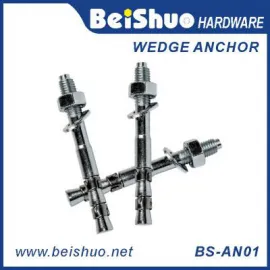 BS-AN01 Carbon steel plain provides strong wedge anchor BS-AN01-H M14