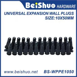 BS-WPPE1050 10*50mm PE/PA Universal Expansion Wall Plugs
