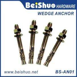 BS-AN01-F M12 Carbon steel Zinc plated provides strong  wedge anchor