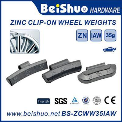 BS-ZCWW301AW Zinc Clip on Wheel Weight