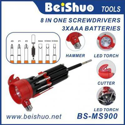 BS-MS900 8 IN 1 Multi Function Screwdriver