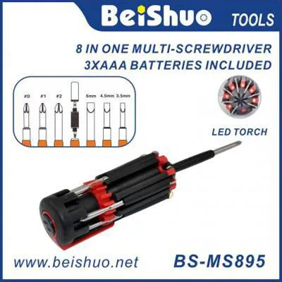 BS-MS895 8 IN 1 Multi Function Screwdriver