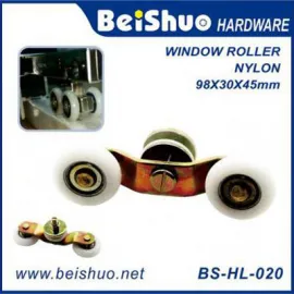 BS-HL-020 Nylon Wheel Cabinet Sliding Door Window Roller Pulley