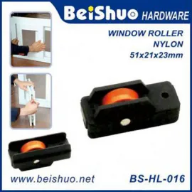 BS-HL-016 Single Wheel Sliding Nylon Door Roller Window Pulley