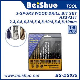 BS-DS025 Hot Sale 16PCS Combination Drill Bits Set