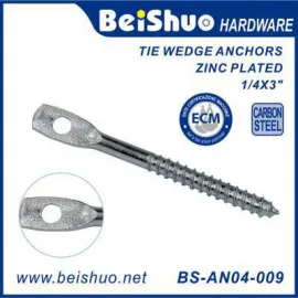 BS-AN04-009 Tie Wire Carbon Steel Thread Wedge Expansion Anchor bolt