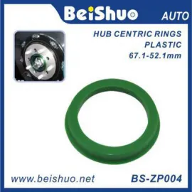 BS-ZP004 Molded Plastic Hub Center Rings Wheel Hub Rings