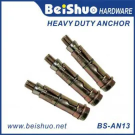 BS-AN13 M8 3PCS carbon steel heavy duty anchor with building