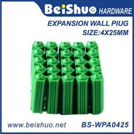 BS-WPA0425 Plastic Anchor 4*25mm PE/PA Expansion Wall Plugs