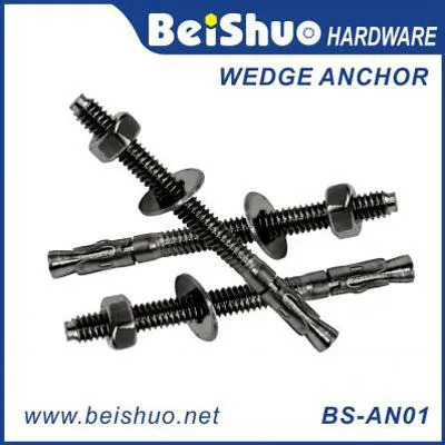 BS-AN01-J M16 Carbon steel Z/P,HDG,Plain wedge anchor