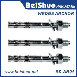 BS-AN01 Carbon steel plain provides strong wedge anchor BS-AN01-H M16