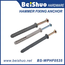 BS-WPHF0535 M5*35 nylon hammer fixing anchor