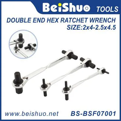 double end hex ratchet wrench