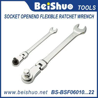 套筒开口可调节扳手socket openend flexible ratchet wrench