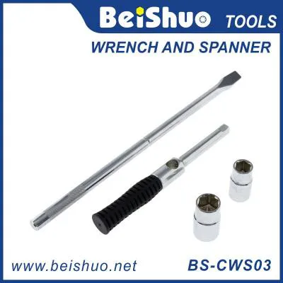 汽车修理工具套筒扳手组套 Wholesale Wrench wheel nut auto repair spanner set