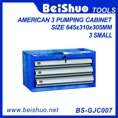 American Tool Cabinett with 3 Pumping Drawers BS-GJC007