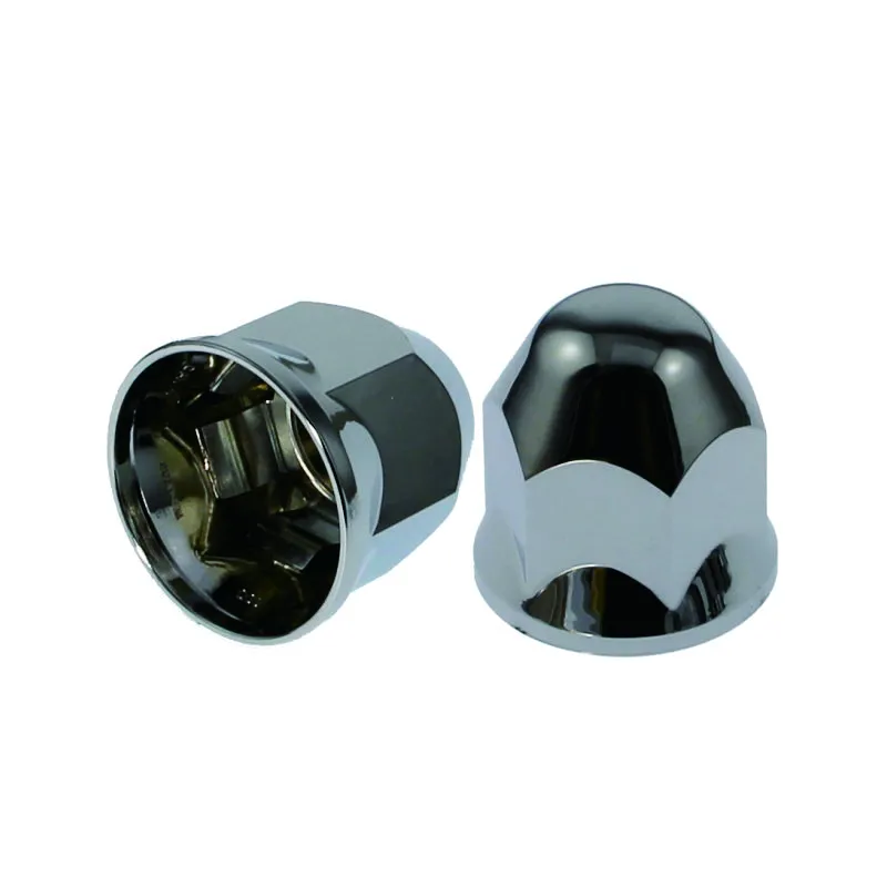 BS-NKS1033 33mm/38mm Semi Truck Chrome Protection Nut Cover