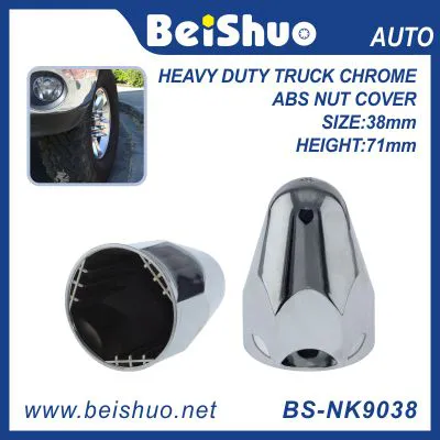 BS-NK9038 Plastic ABS Chrome 38mm Nut Cover Protective Nut Cover