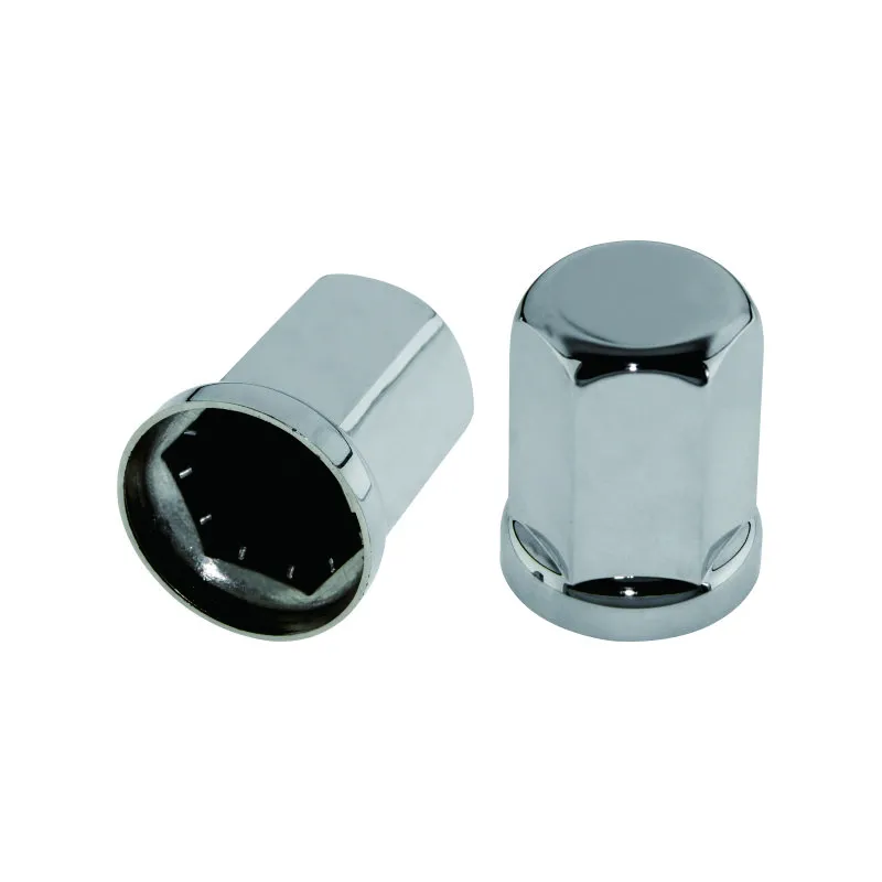 BS-NK5032 33mm Plastic Chrome Flat Lug Nut Cap