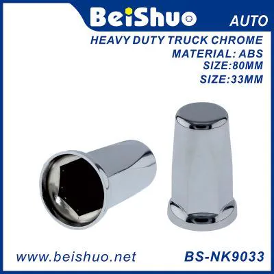 BS-NK9033 33mm ABS chrome Nut cover