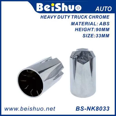 BS-NK8033 33mm ABS Chrome Nut cover