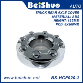 BS-HCF020-2 ABS Chrome Truck Rear Axle Cap
