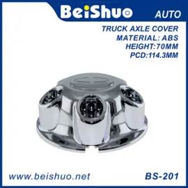 BS-201 Chrome Truck Wheel Axle Cover