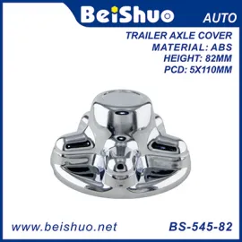 BS-545-82 Chrome Plastic Truck Axle Cover