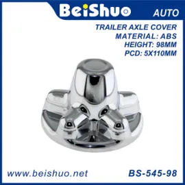 BS-545-98 Plastic Chrome Trailer Axle Cover