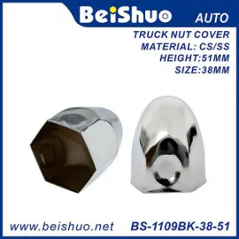 BS-1109BK-38-51 Truck Metal Nut Cover