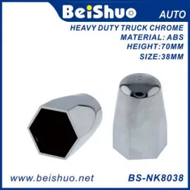 BS-NK8038 38mm ABS chrome Nut cover