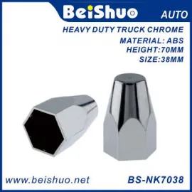 BS-NK7038 33mm ABS chrome Nut cover