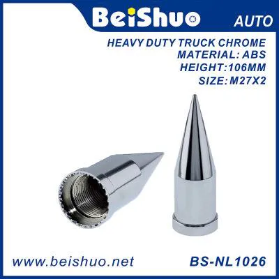 BS-NL1026 Chrome ABS Lug Nut Cover