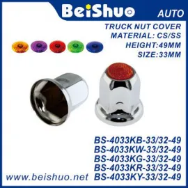 BS-4033KB-32/33-49 Truck Nut Cap Lug Nut Cover