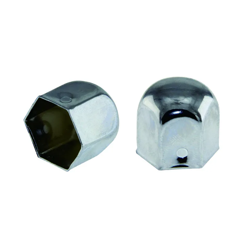 BS-15230-20-17 Chrome Metal Wheel  Lug Nut Cover