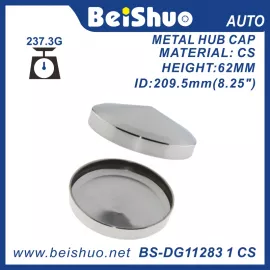 BS-DG11283 1 CS/SS Chrome Carbon Steel Rear Hub Cap