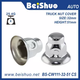 BS-CW111-32-51 CS High quality Truck Wheel Metal Nut Cover