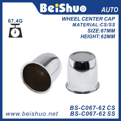 BS-C067-62 Push Through Center Caps for Truck or Trailer Wheels Rims