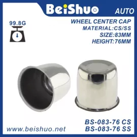 BS-C083-76 Push Though Wheel Hubcaps Cover for Truck Trailer Rims