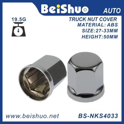 BS-NKS4033 27-33mm Plastic Semi Truck Lug Nut Cover