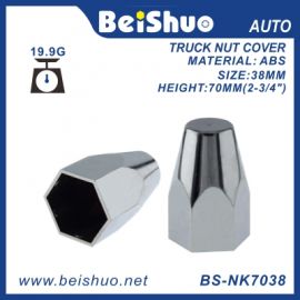 BS-NK7038 33mm ABS chrome Nut cover