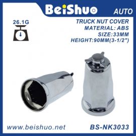 BS-NK3033 Truck ABS  Chrome  Wheel Nut Cover