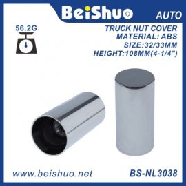 BS-NL3038 33MM X 4-1/4″ Chrome Thread-on Tall Cylinder Nut Cover