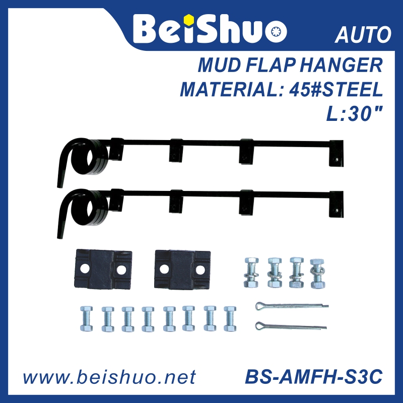 BS-AMFH-S3C Steel Arm Mud Flap Hanger - 3 Coil